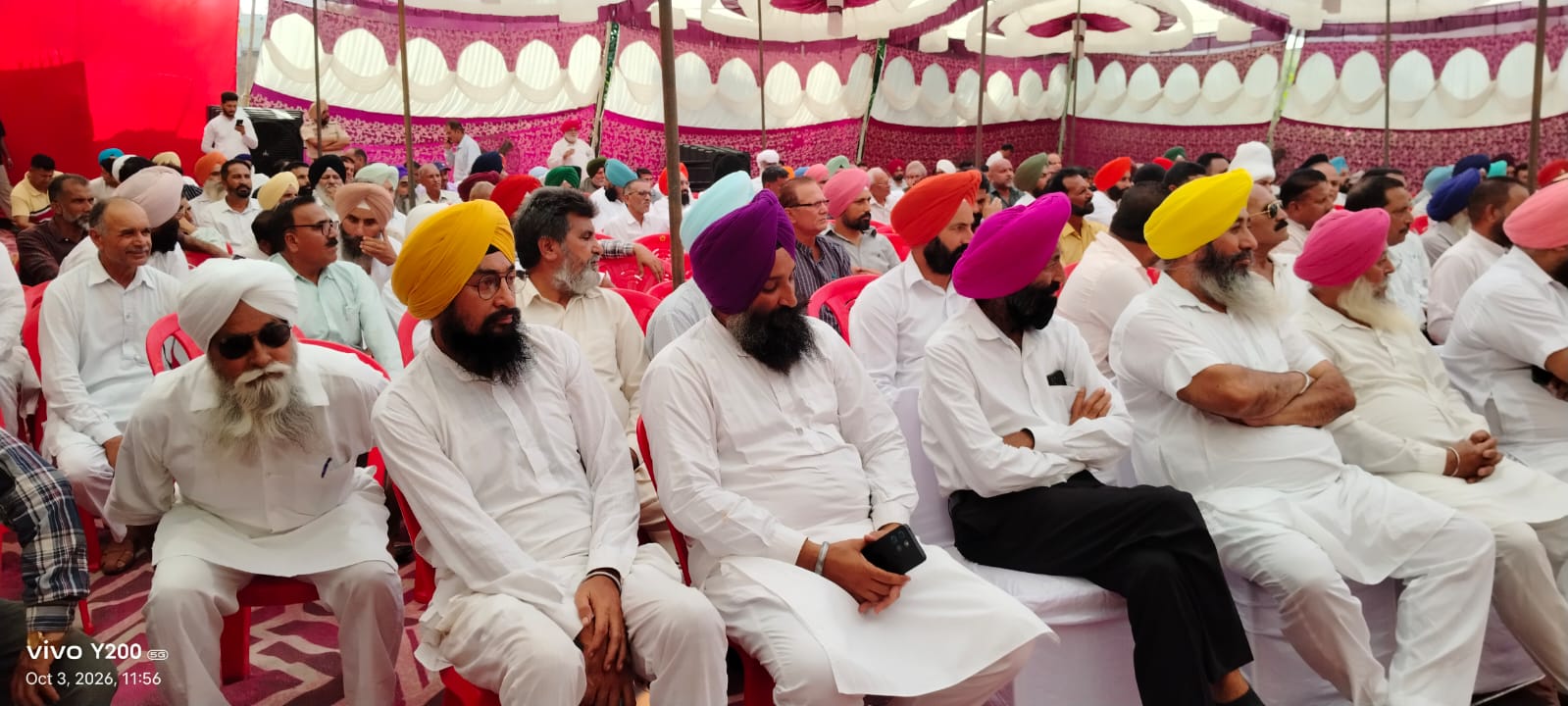 मुकेरियां मार्केट कमेटी की कमान बेअंत सिंह रंधावन के हाथों में, ताजपोशी समारोह में बधाइयों के सुर गूंजे