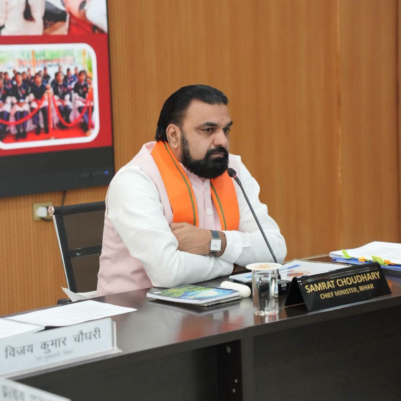 अपराध पर ज़ीरो टॉलरेंस, मुख्यमंत्री सम्राट चौधरी ने विधि-व्यवस्था की समीक्षा बैठक में दिए कड़े निर्देश
