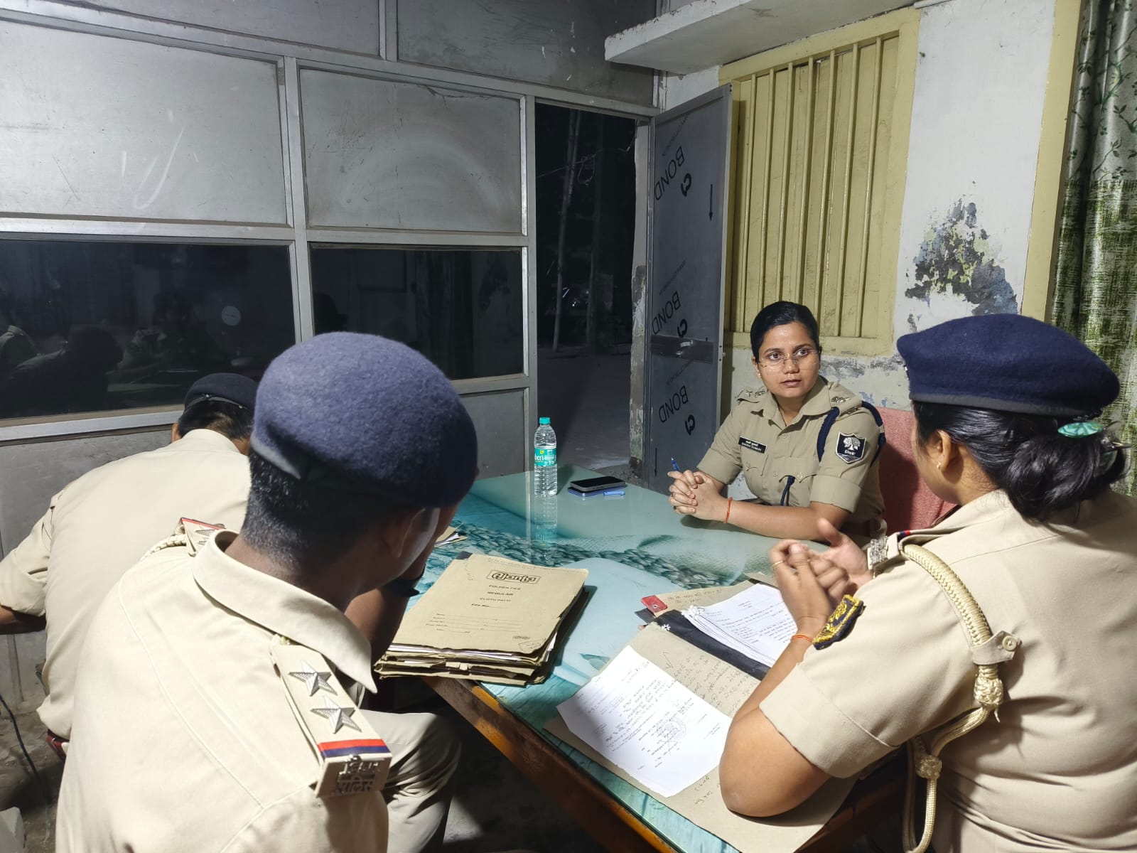 ग्रामीण पुलिस अधीक्षक, दरभंगा द्वारा विश्वविद्यालय थाना में किया गया अनुसंधान बैठक….